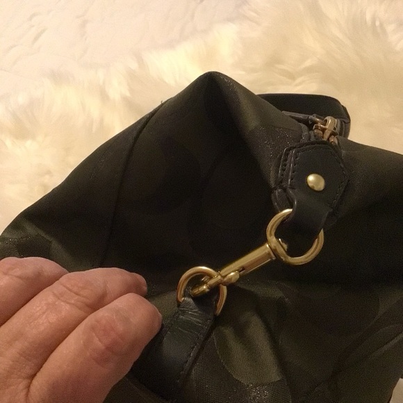 Coach Satchel | Dark Green | EUC - Picture 5 of 9